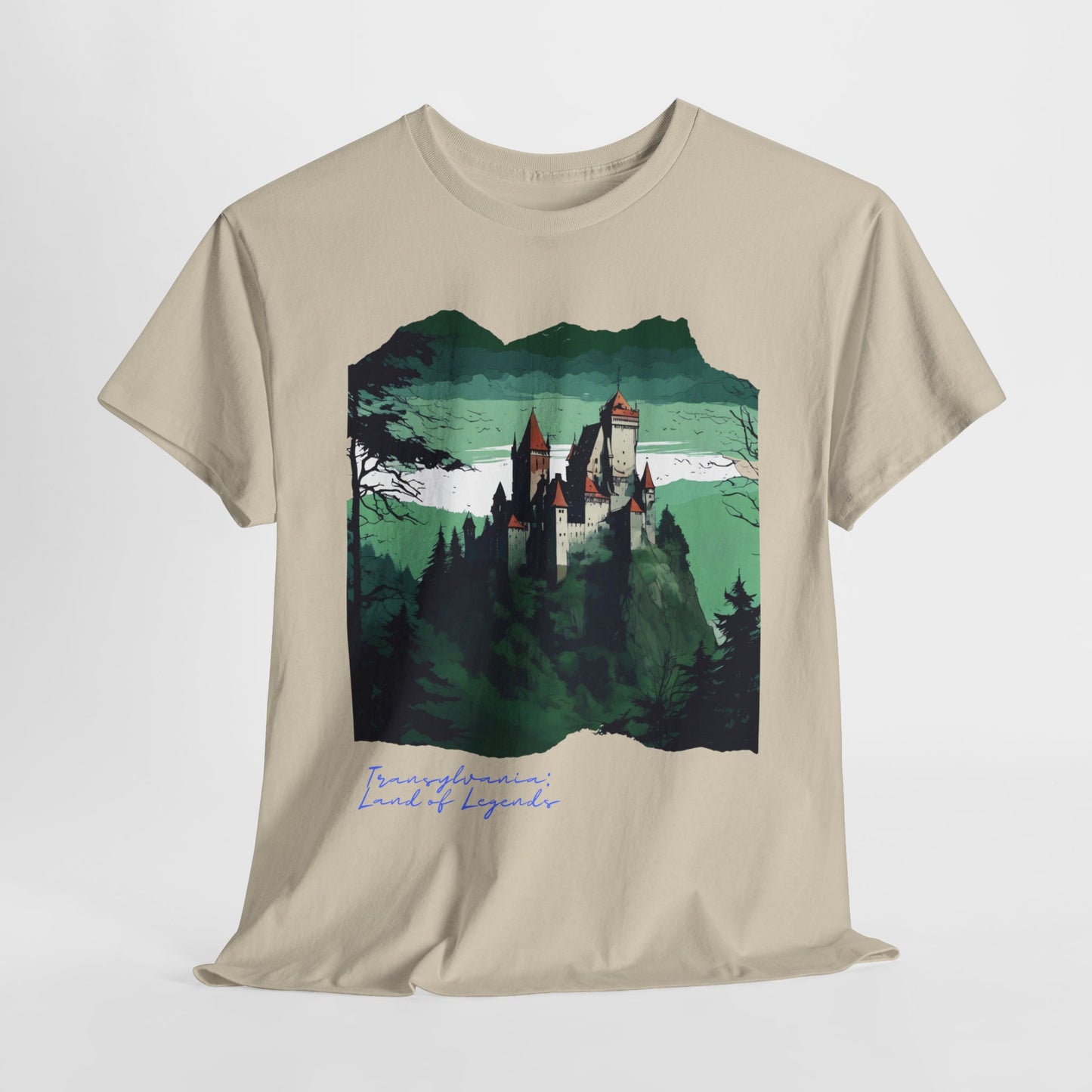 Transylvania: Echoes of Myth - Unisex Heavy Cotton Tee