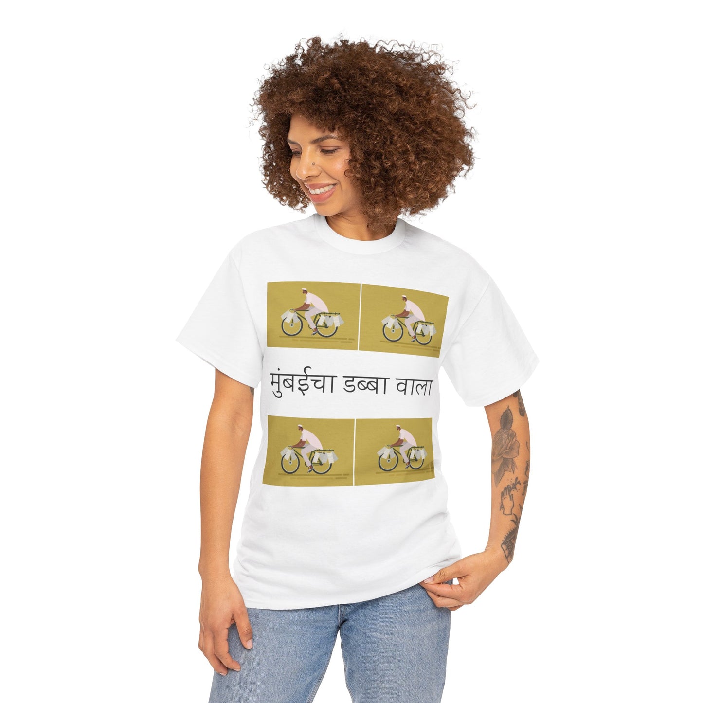 Mumbai Dabbawala - Unisex Softstyle T-Shirt