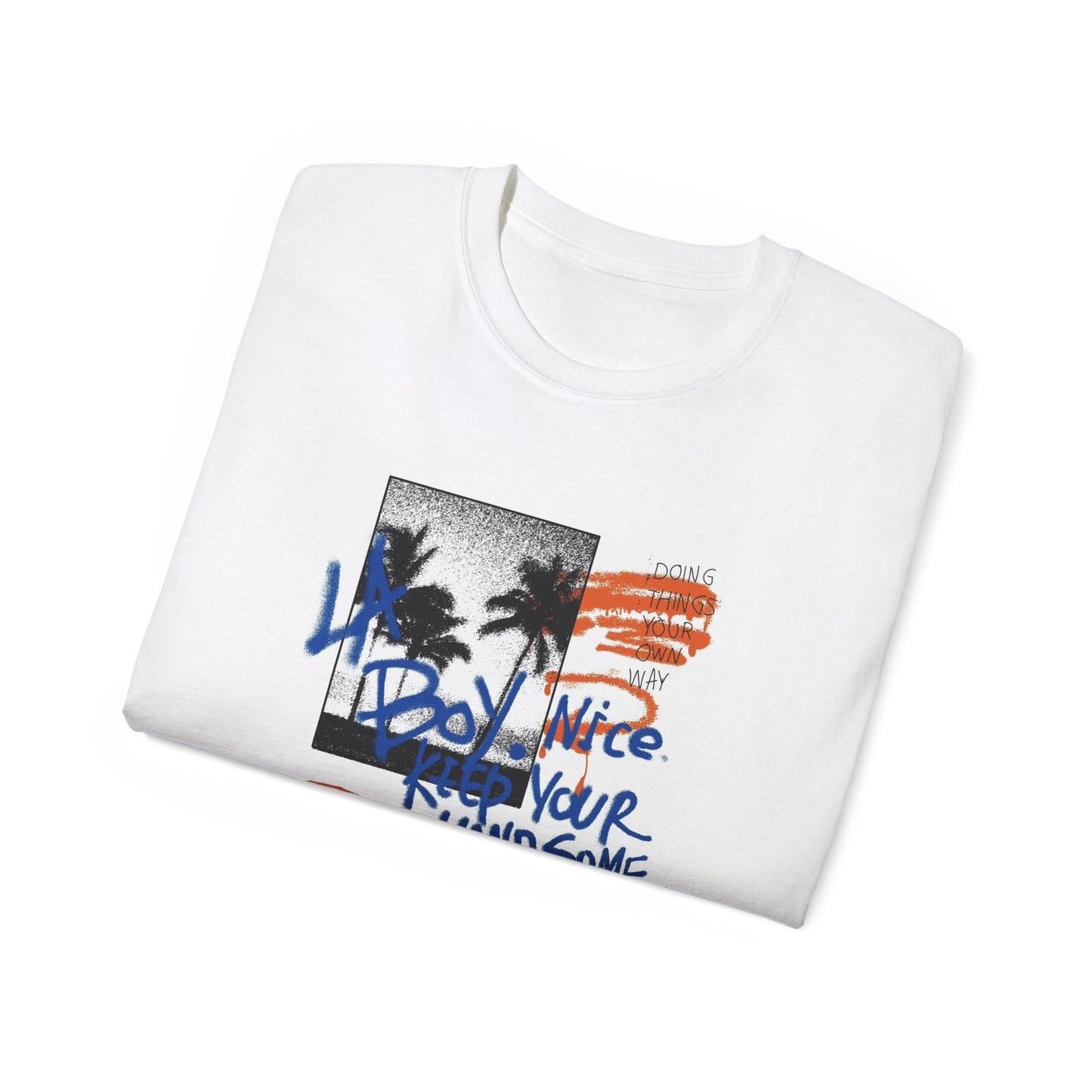 LA Vibes - Unisex Softstyle Tee: Urban Artistry