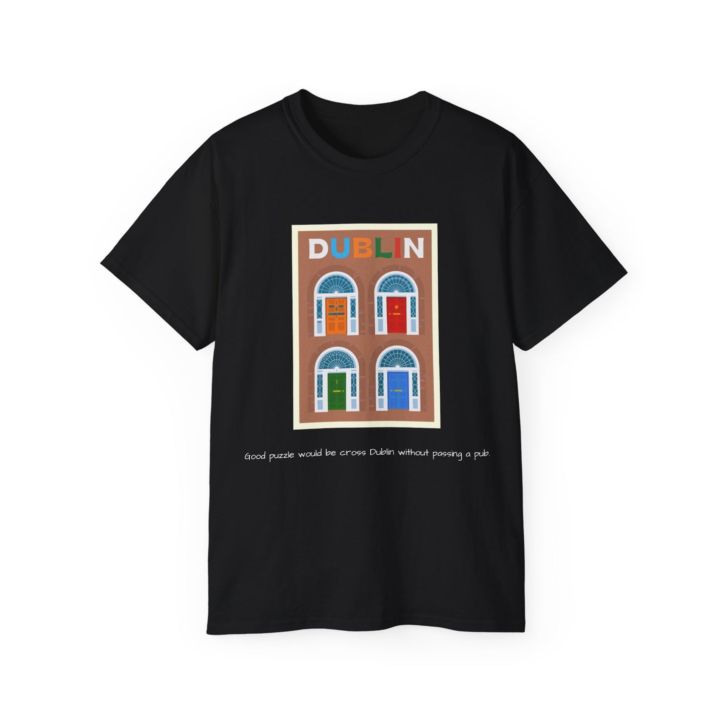 Dublin Doorways - Unisex Softstyle Tee