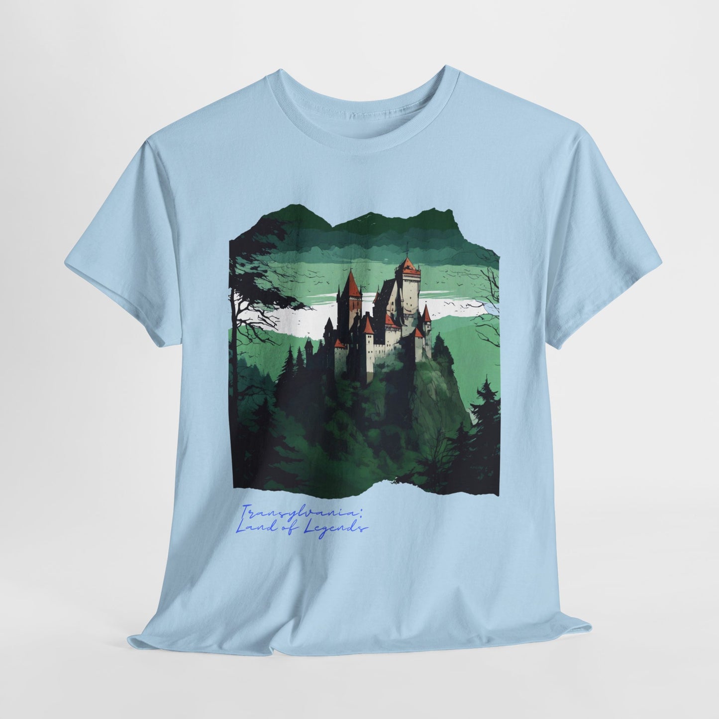 Transylvania: Echoes of Myth - Unisex Heavy Cotton Tee