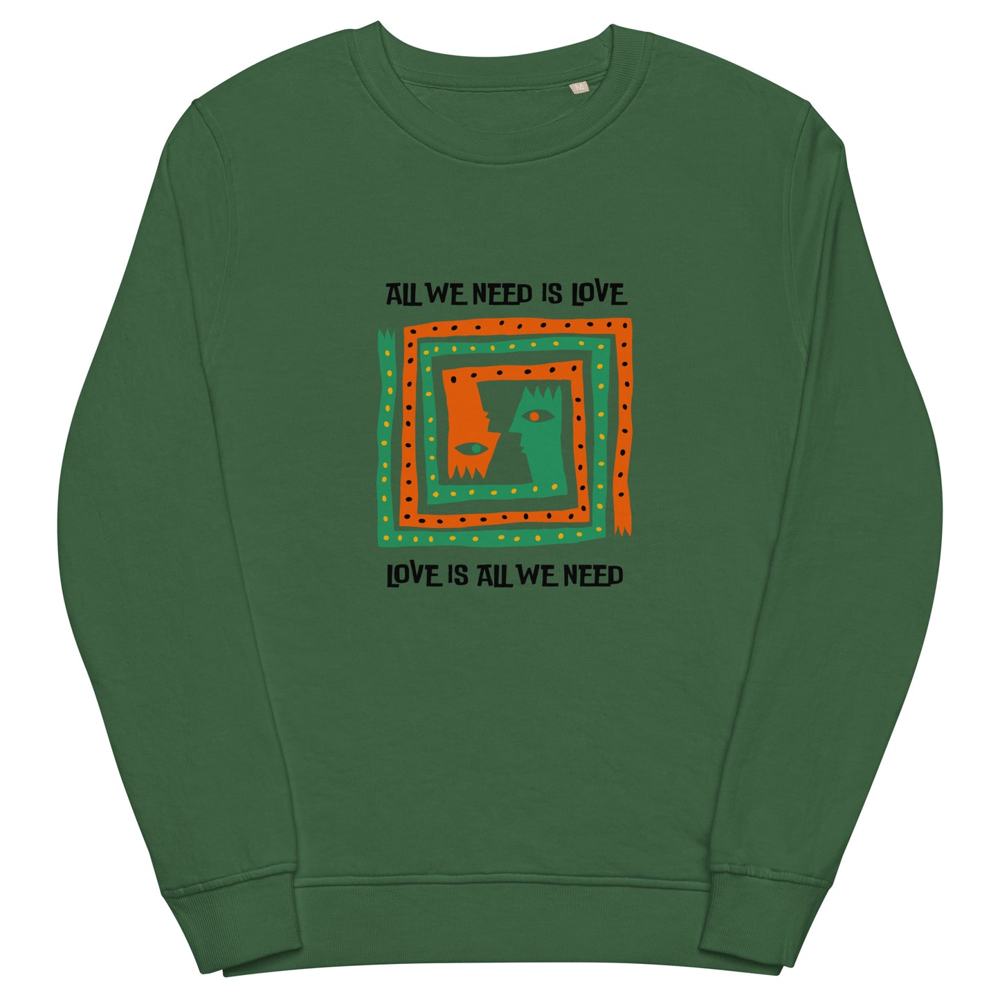 Love Connection Unisex organic sweatshirt