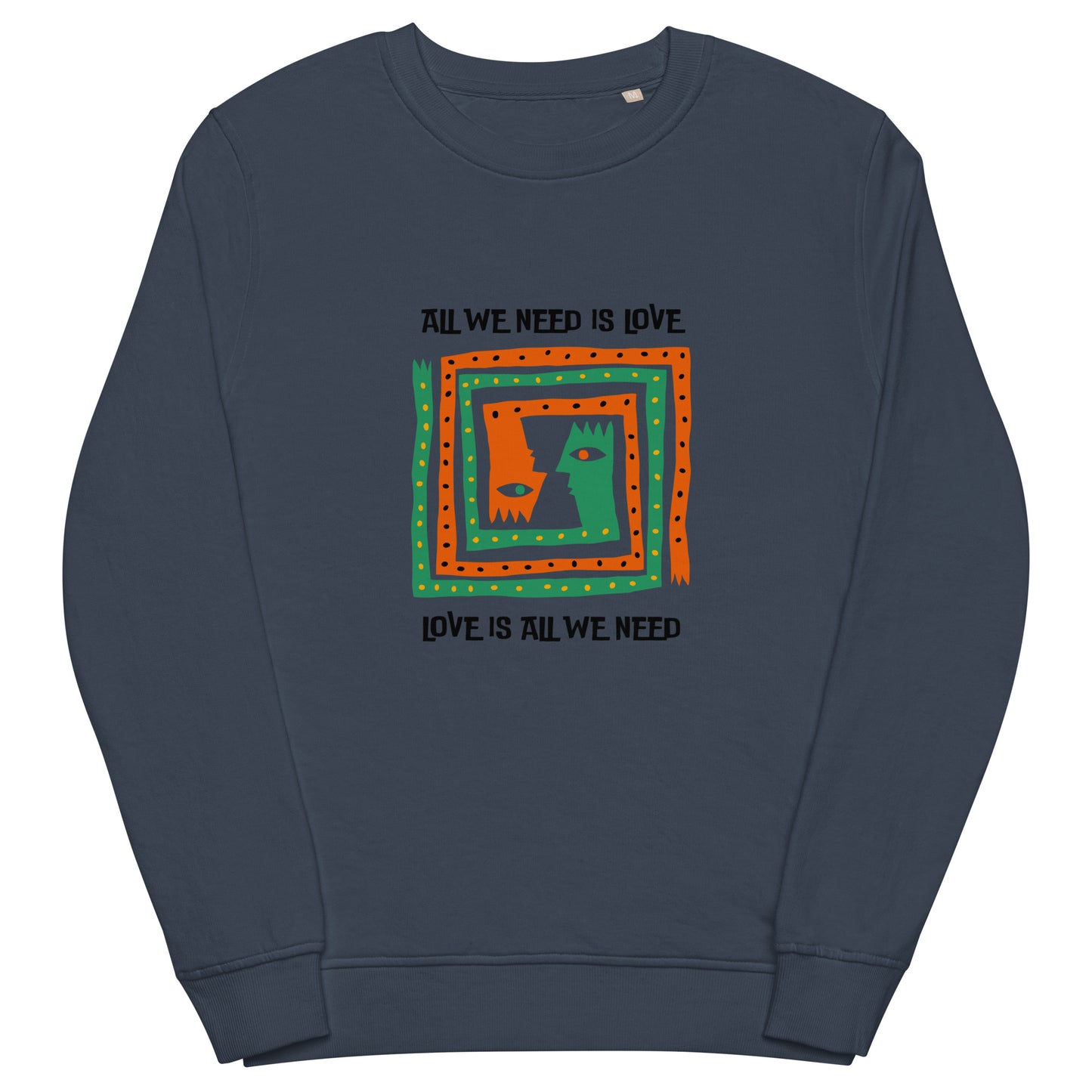 Love Connection Unisex organic sweatshirt