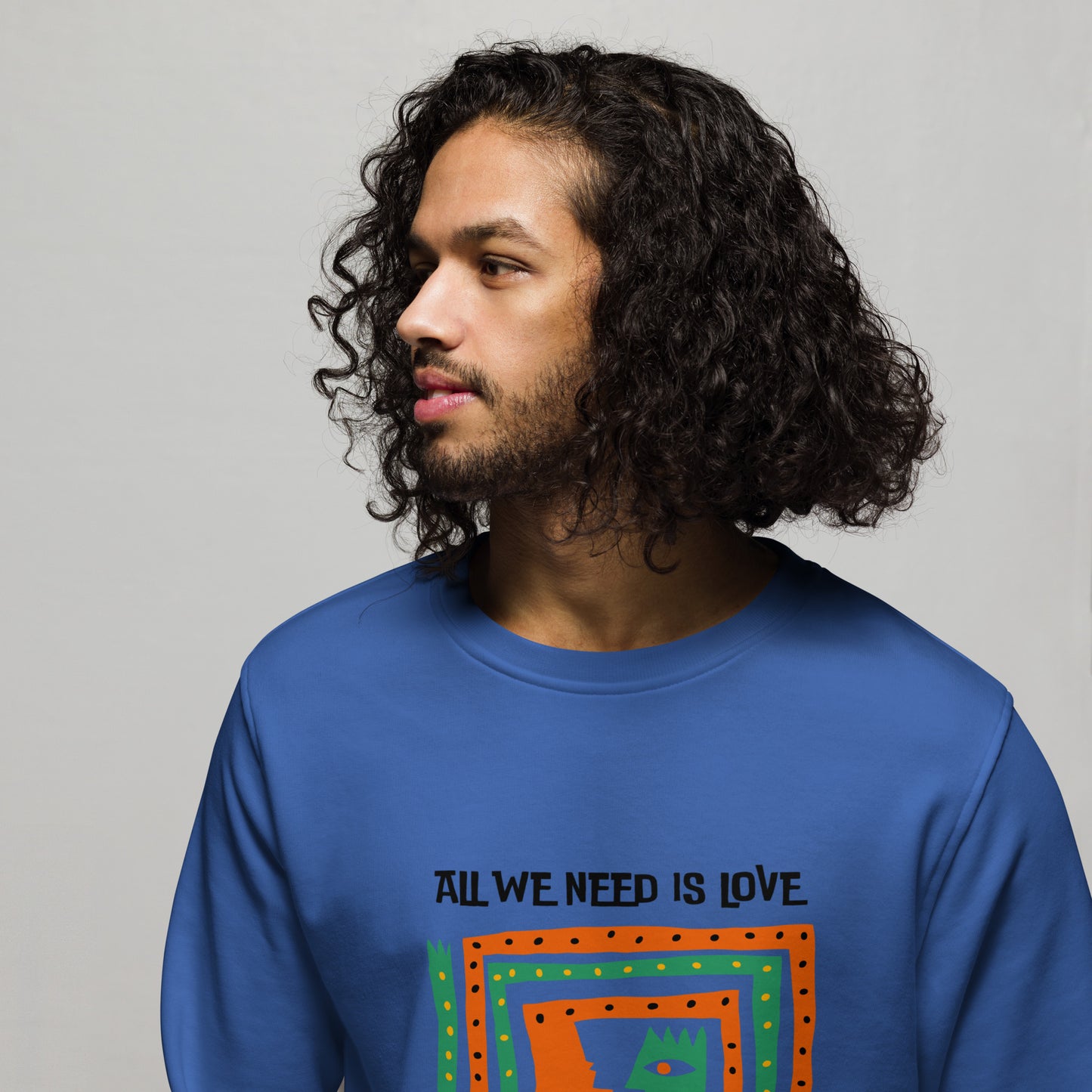 Love Connection Unisex organic sweatshirt