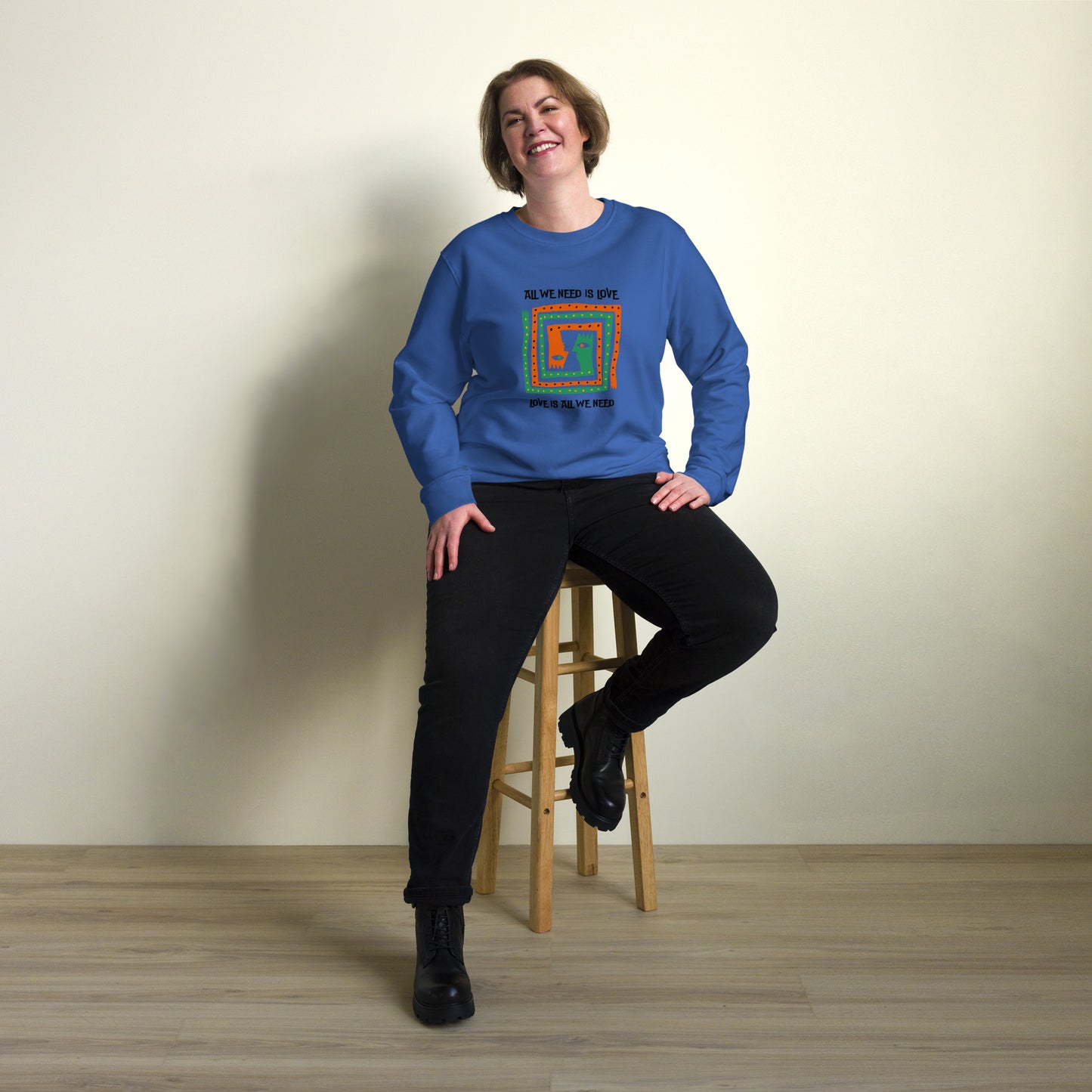 Love Connection Unisex organic sweatshirt