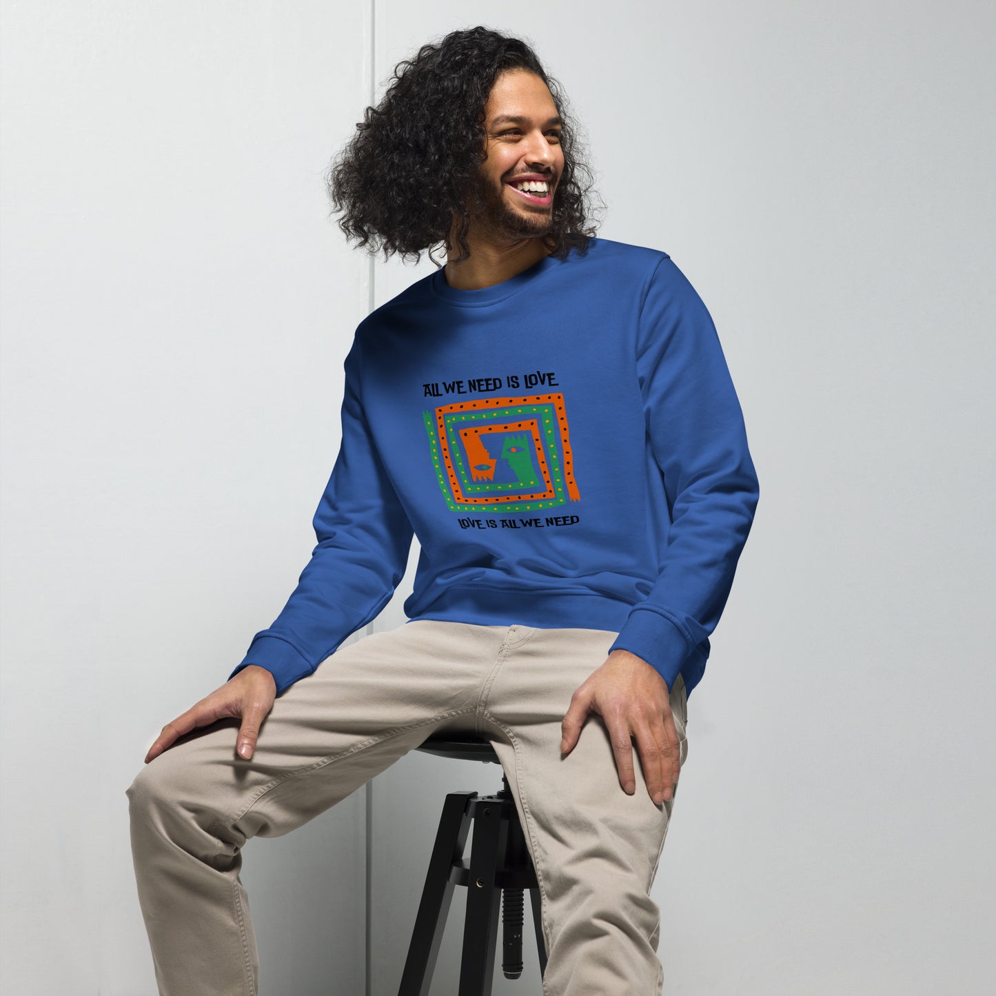 Love Connection Unisex organic sweatshirt