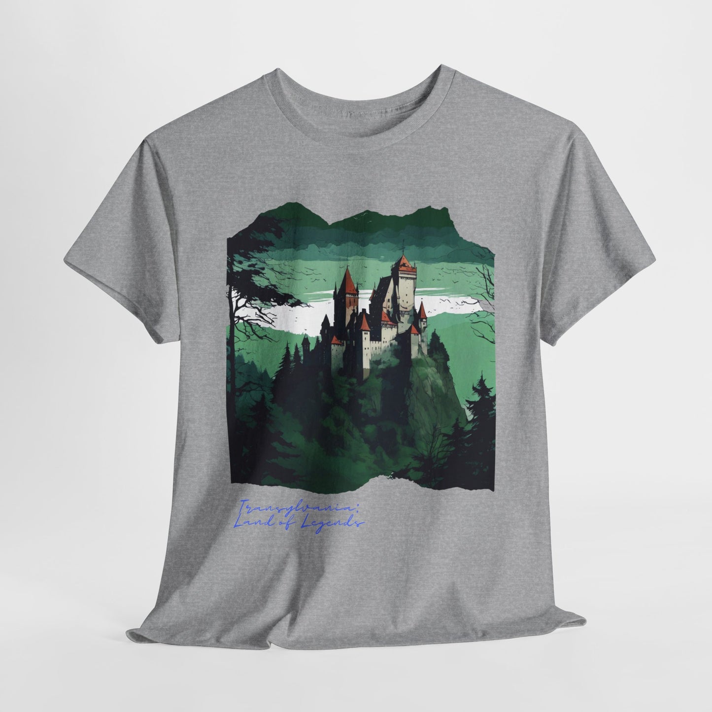 Transylvania: Echoes of Myth - Unisex Heavy Cotton Tee