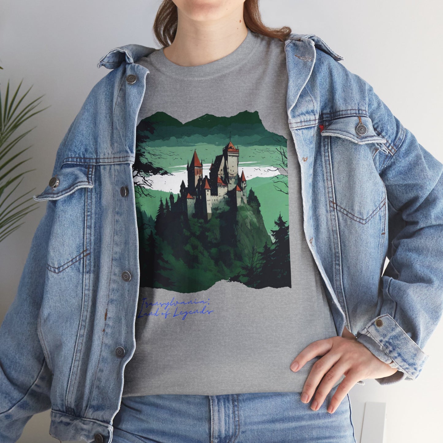 Transylvania: Echoes of Myth - Unisex Heavy Cotton Tee