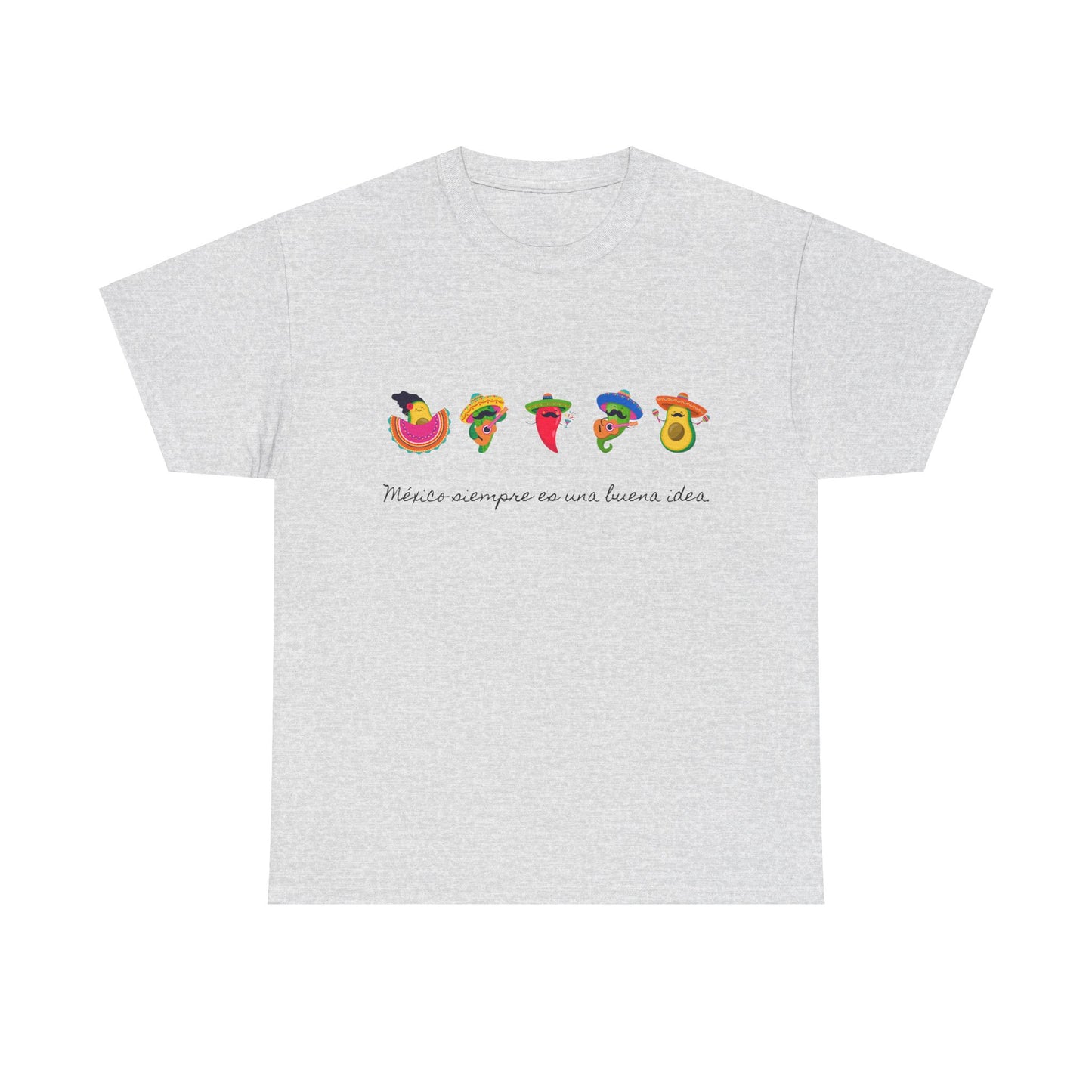 Mexico Vibes - Unisex Softstyle Tee: Cultural Celebration