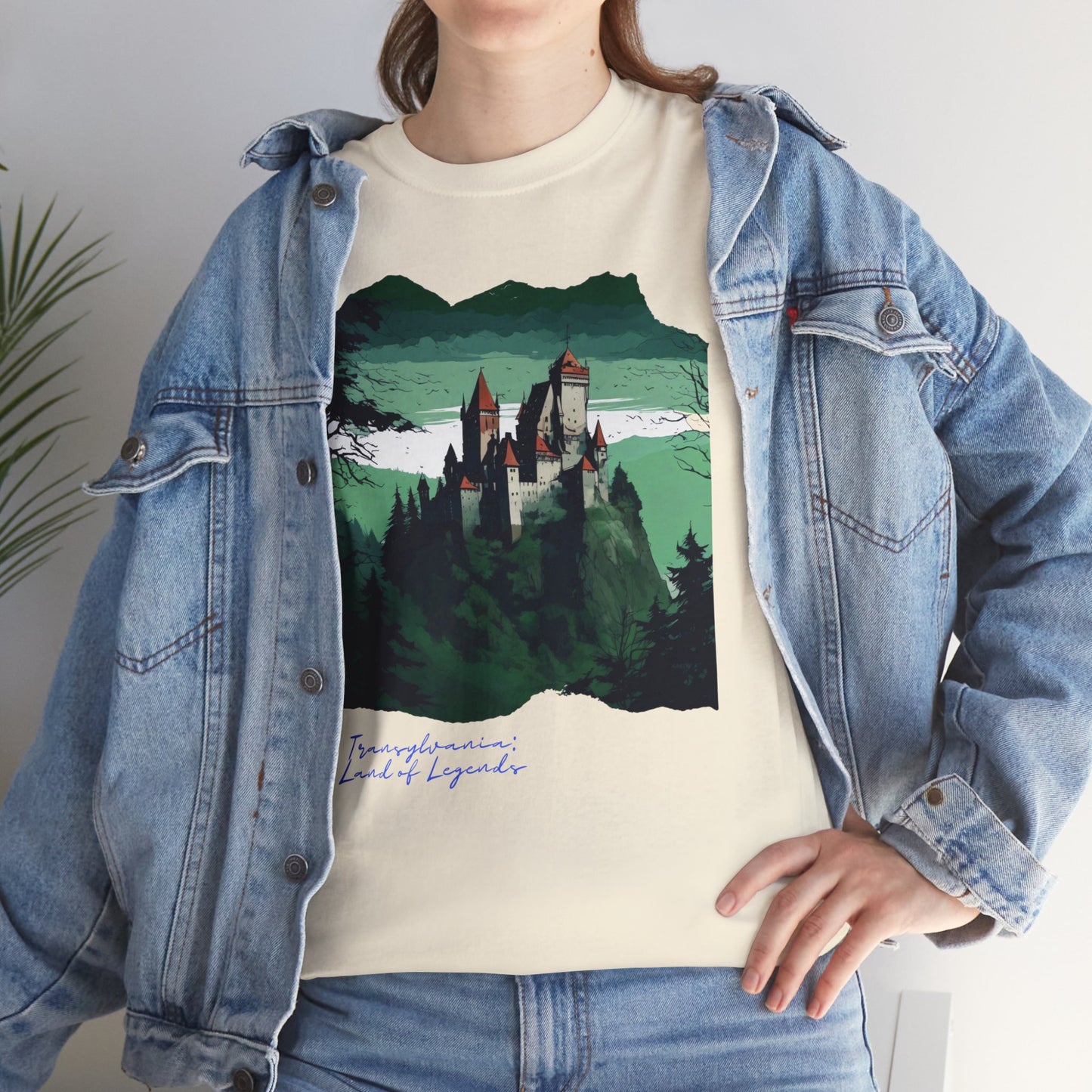 Transylvania: Echoes of Myth - Unisex Heavy Cotton Tee