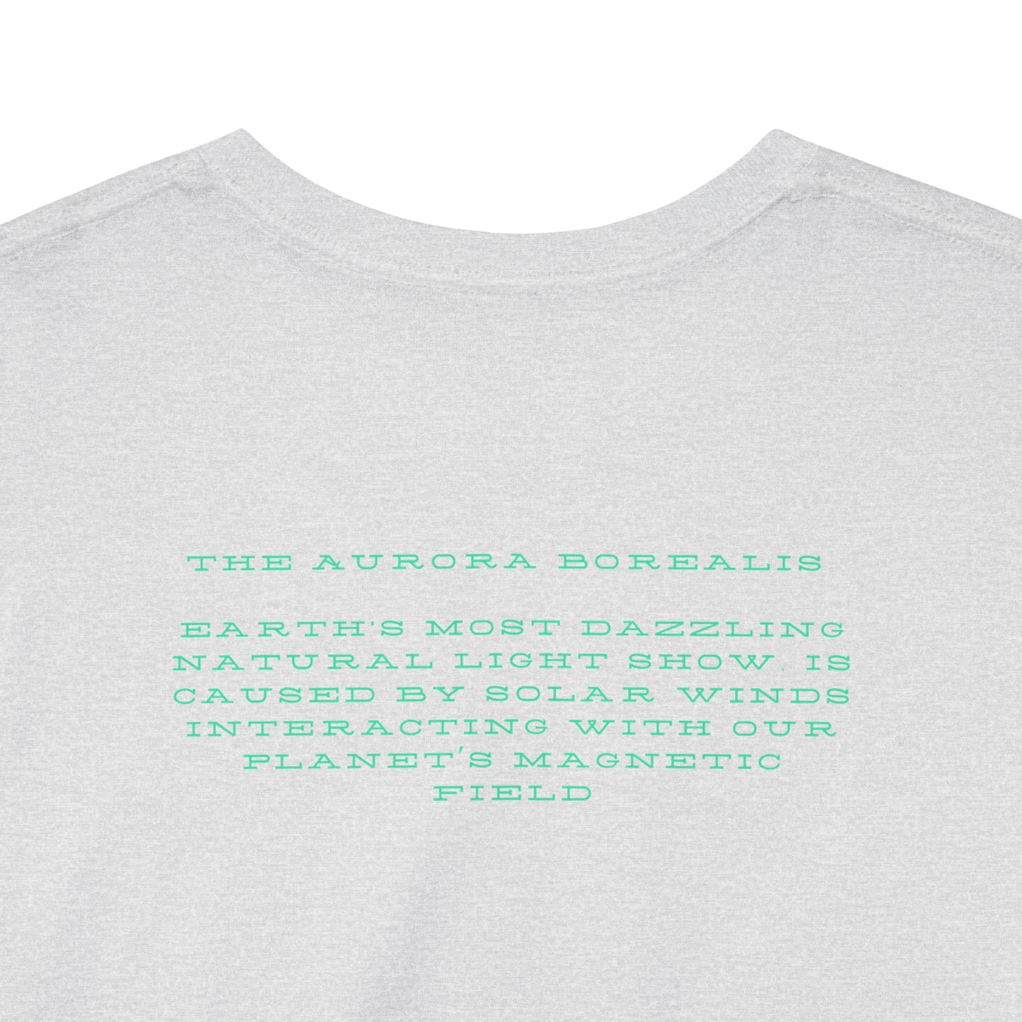 Aurora Borealis: Dance of Lights - Unisex Heavy Cotton Tee