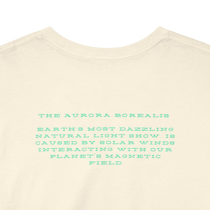 Aurora Borealis: Dance of Lights - Unisex Heavy Cotton Tee