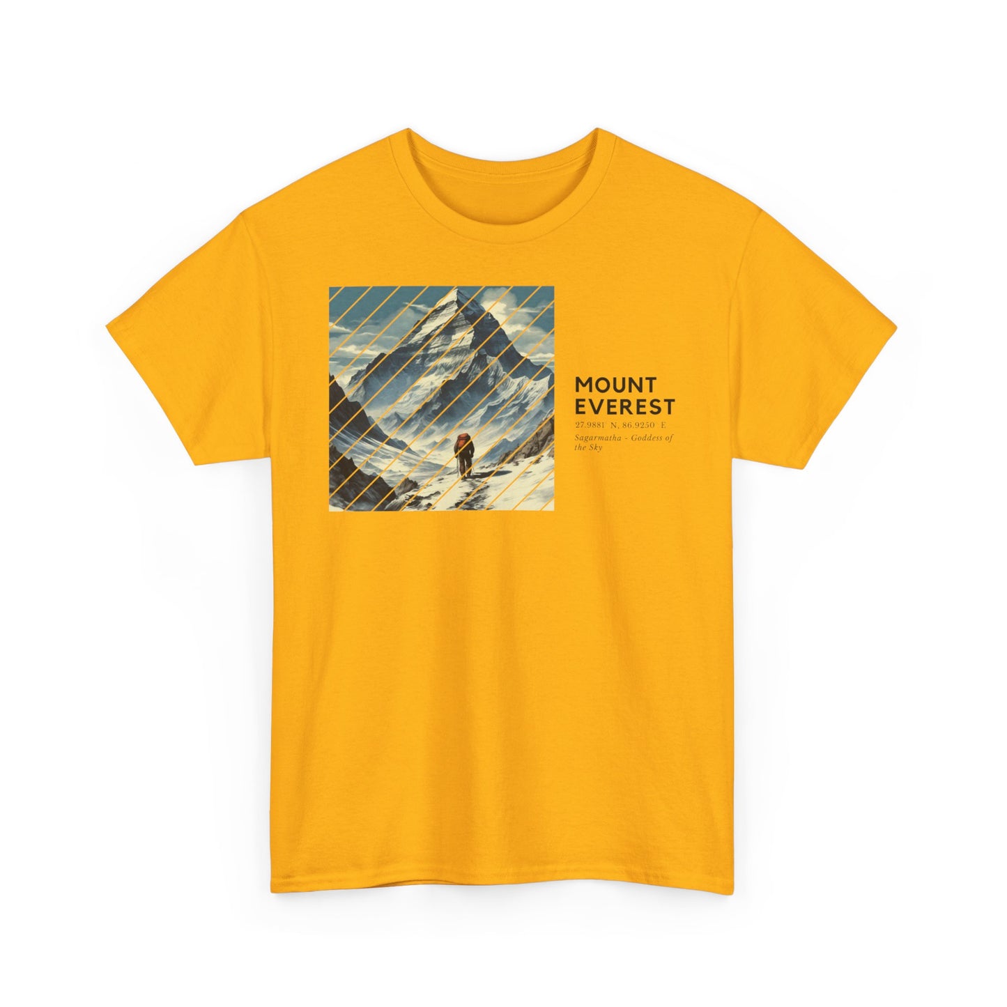 Mount Everest: Eerste Summit Unisex Tribute-T-shirt