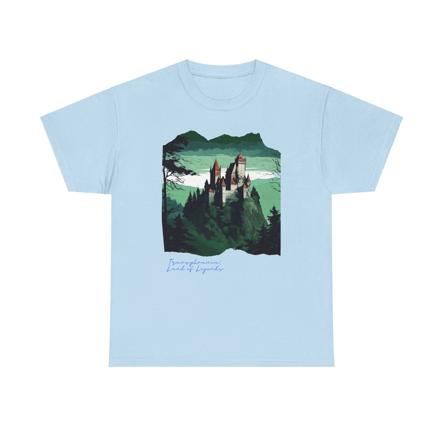 Transylvania: Echoes of Myth - Unisex Heavy Cotton Tee