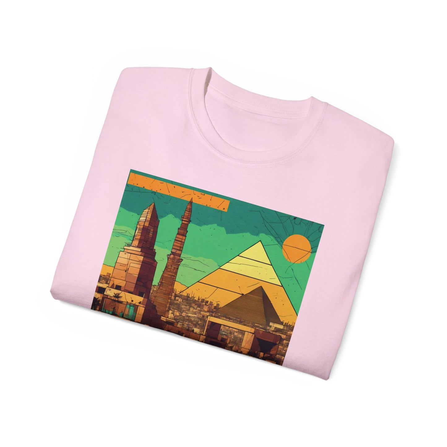 Cairo: Where Time Begins - Unisex Heavy Cotton Tee