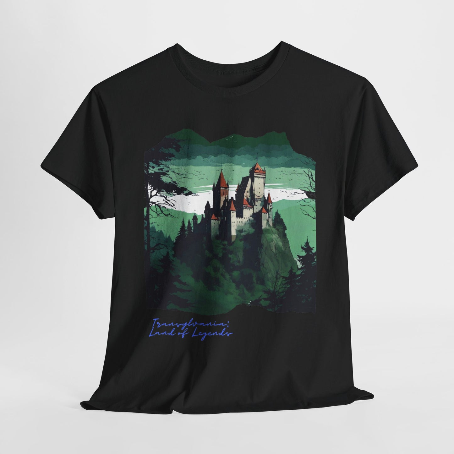 Transylvania: Echoes of Myth - Unisex Heavy Cotton Tee