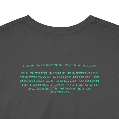 Aurora Borealis: Dance of Lights - Unisex Heavy Cotton Tee