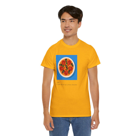 Valencia Paella Delight - Unisex Heavy Cotton Tee