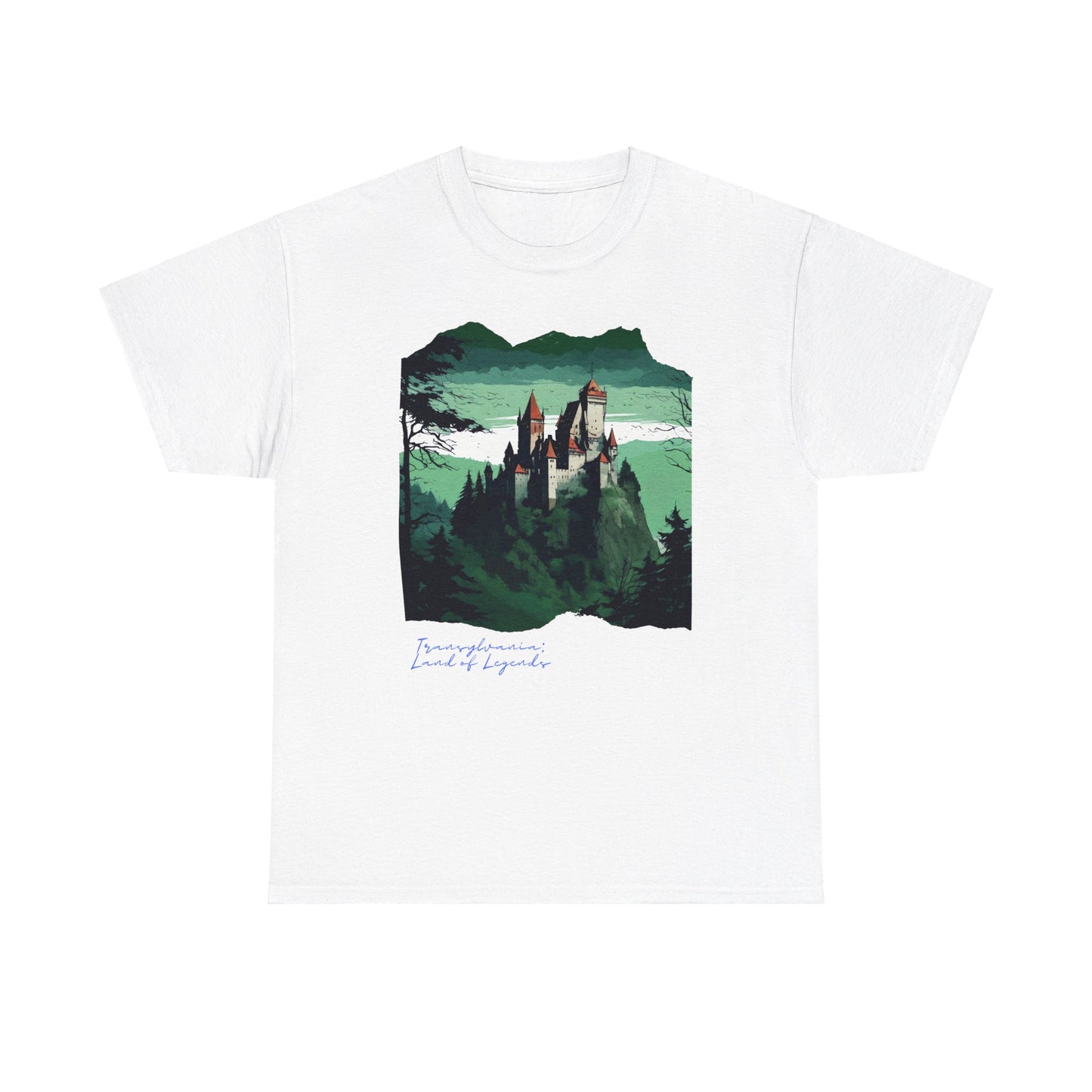 Transylvania: Echoes of Myth - Unisex Heavy Cotton Tee