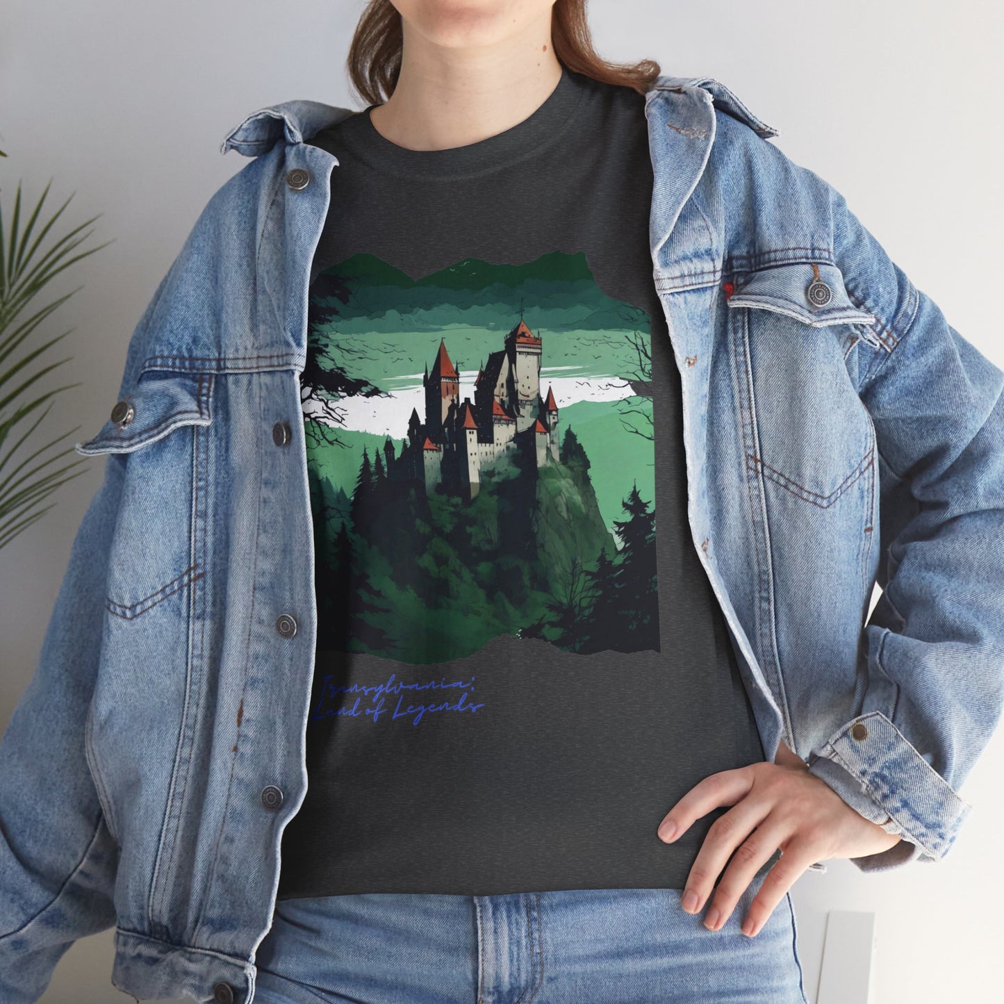 Transylvania: Echoes of Myth - Unisex Heavy Cotton Tee