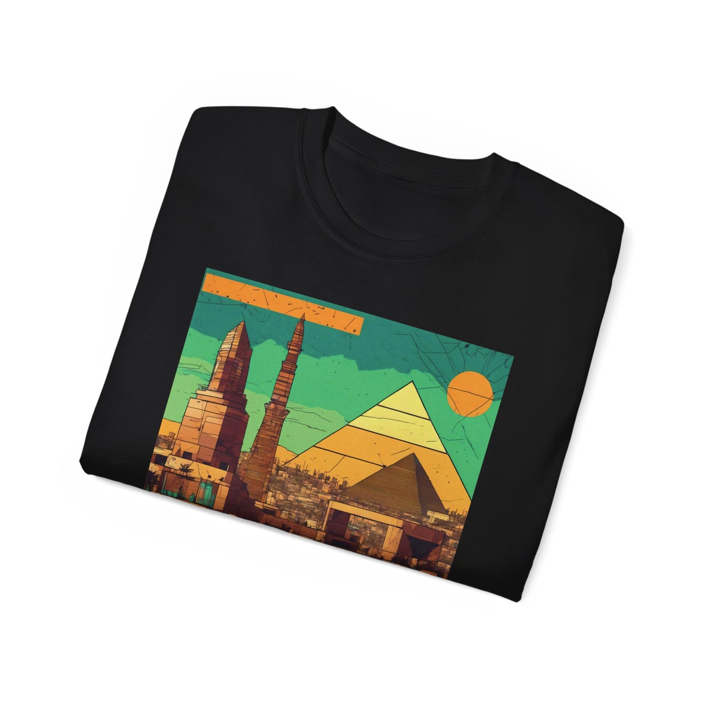 Cairo: Where Time Begins - Unisex Heavy Cotton Tee