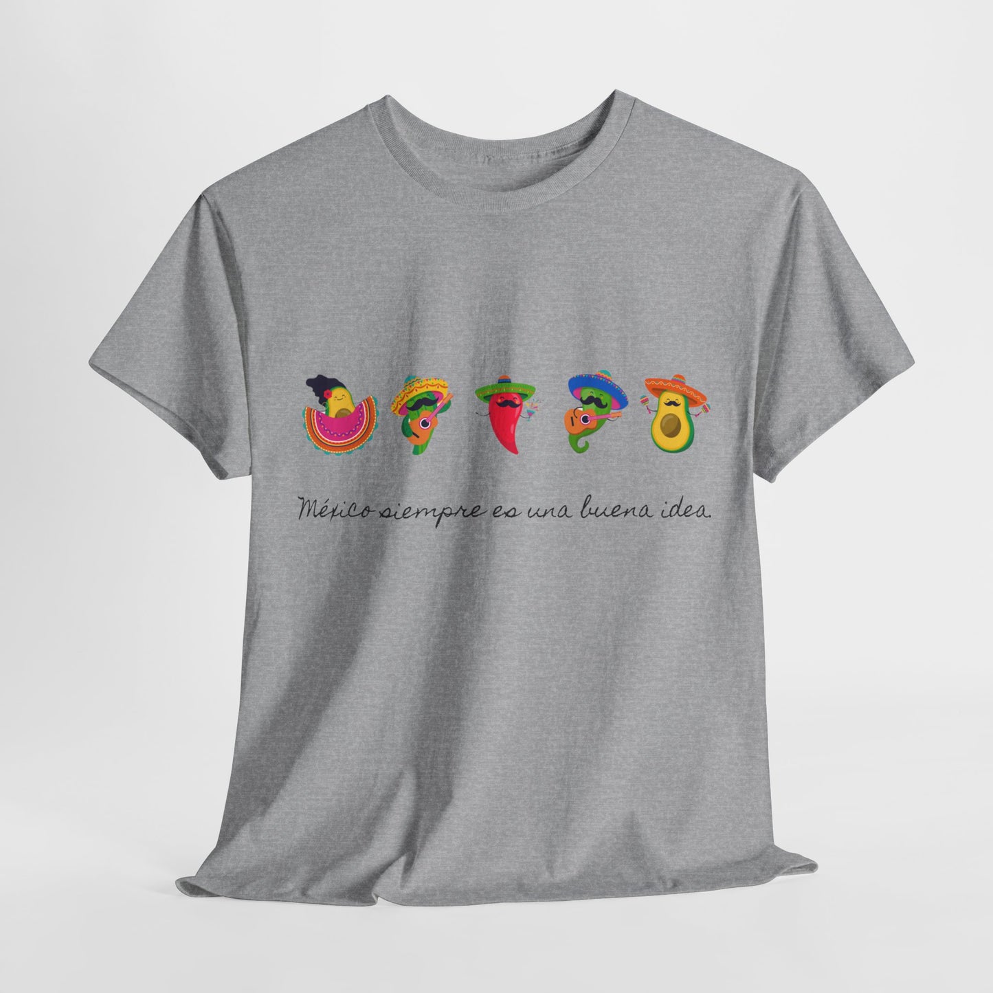 Mexico Vibes - Unisex Softstyle Tee: Cultural Celebration