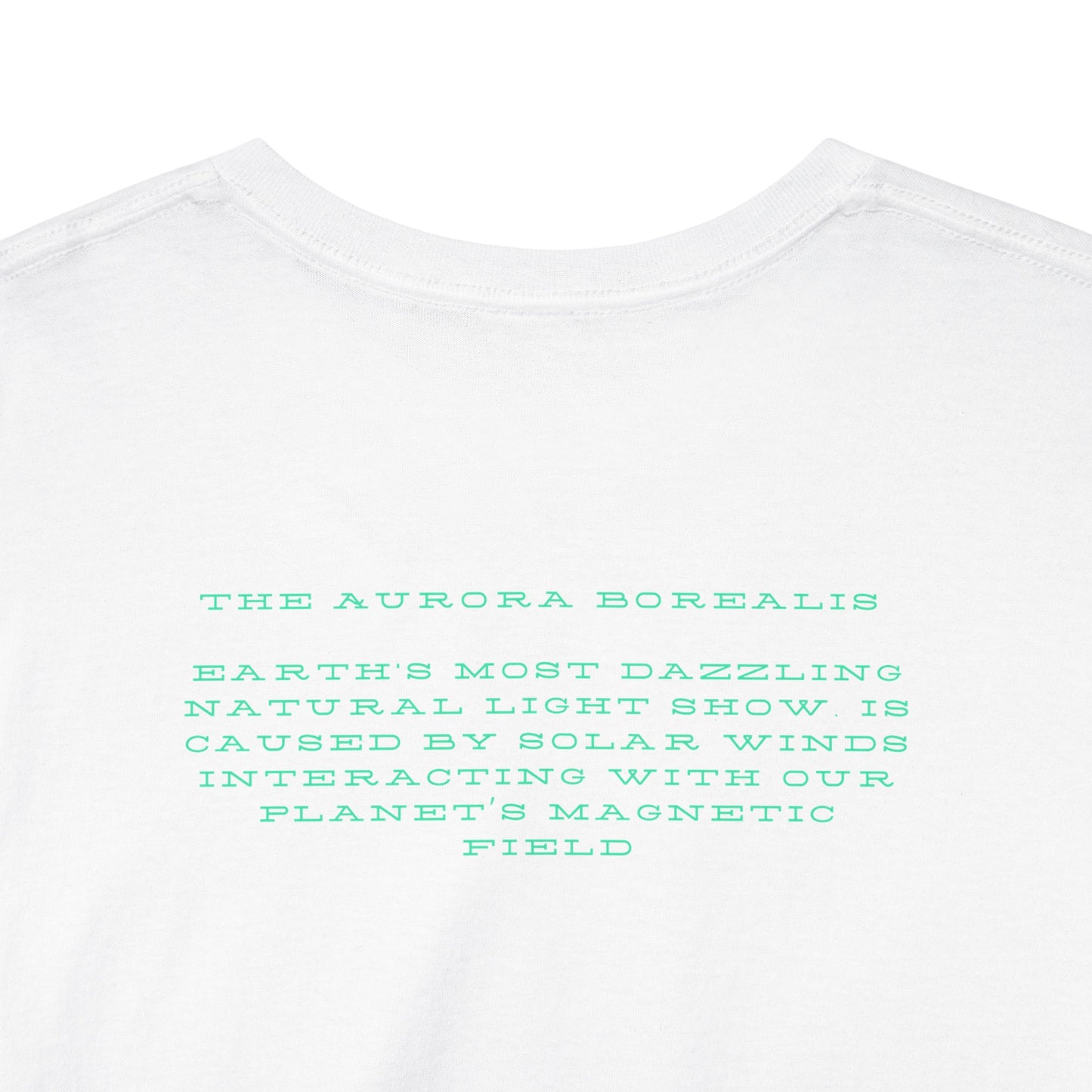 Aurora Borealis: Dance of Lights - Unisex Heavy Cotton Tee