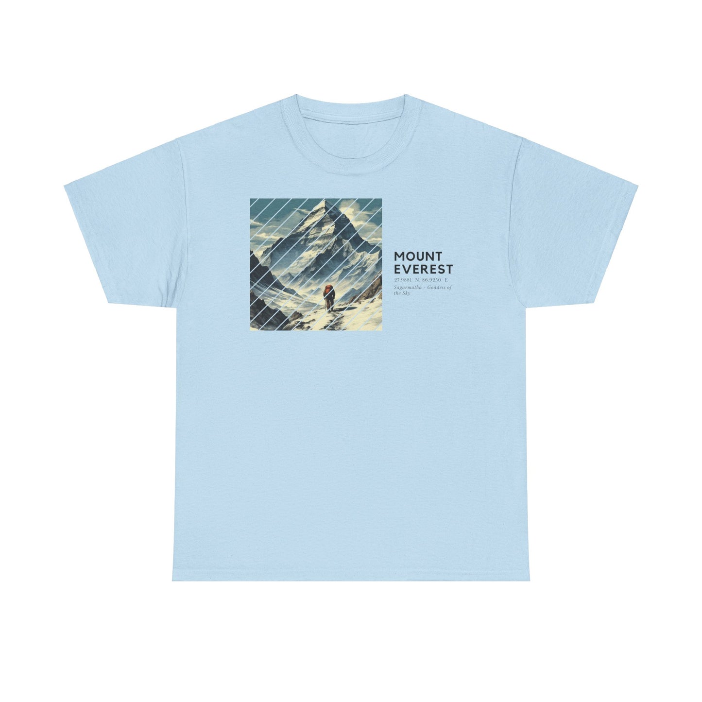 Mount Everest: Eerste Summit Unisex Tribute-T-shirt