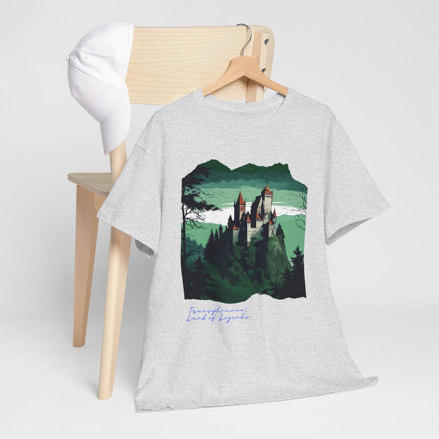 Transylvania: Echoes of Myth - Unisex Heavy Cotton Tee