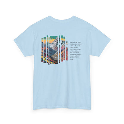 Mount Everest: Eerste Summit Unisex Tribute-T-shirt