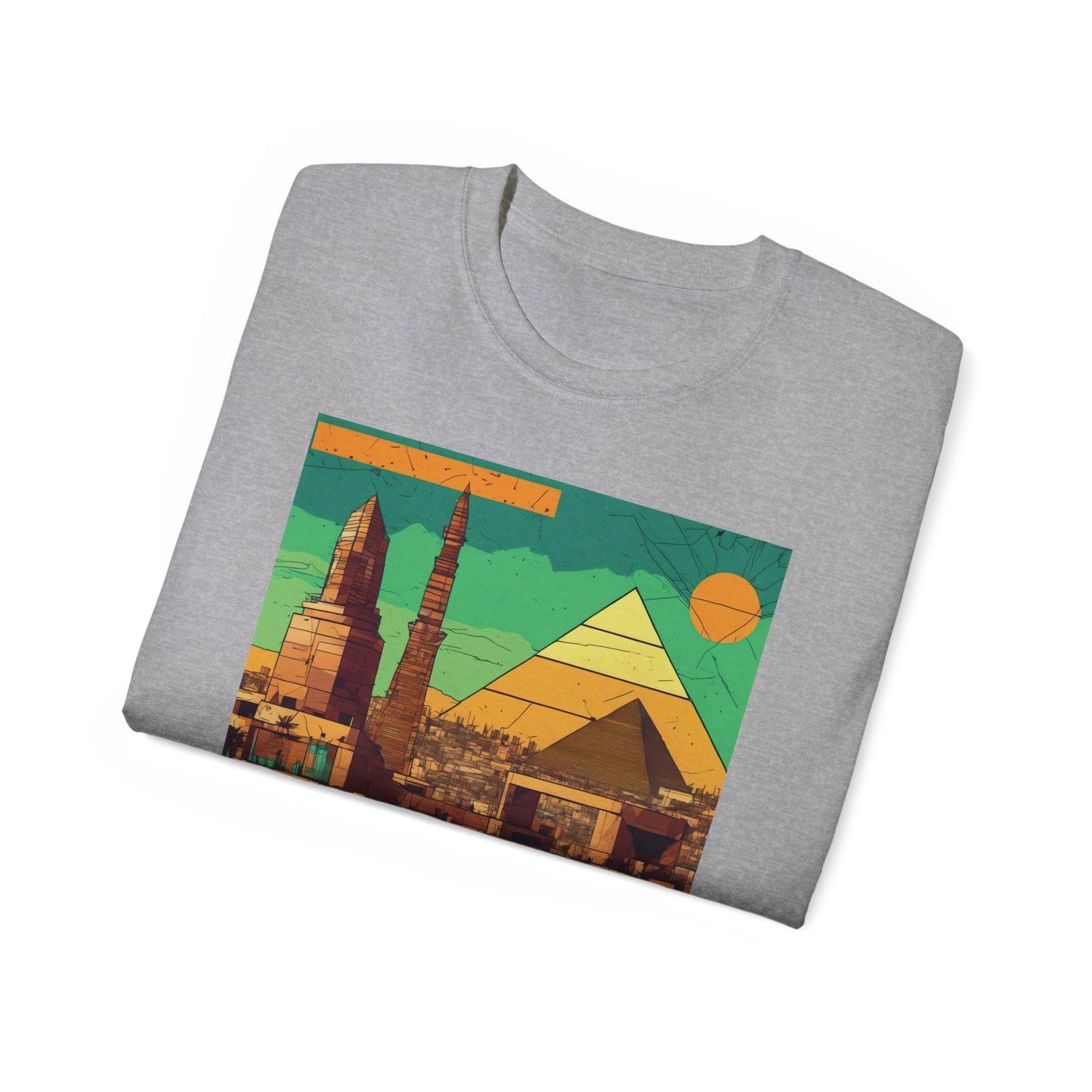 Cairo: Where Time Begins - Unisex Heavy Cotton Tee