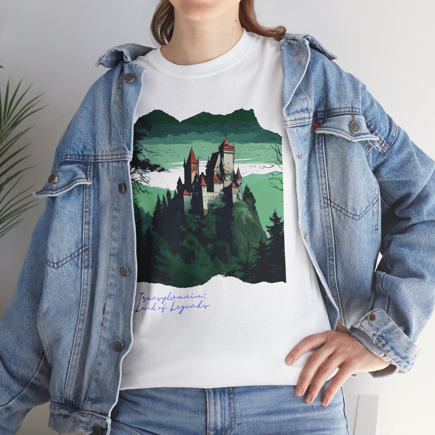 Transylvania: Echoes of Myth - Unisex Heavy Cotton Tee