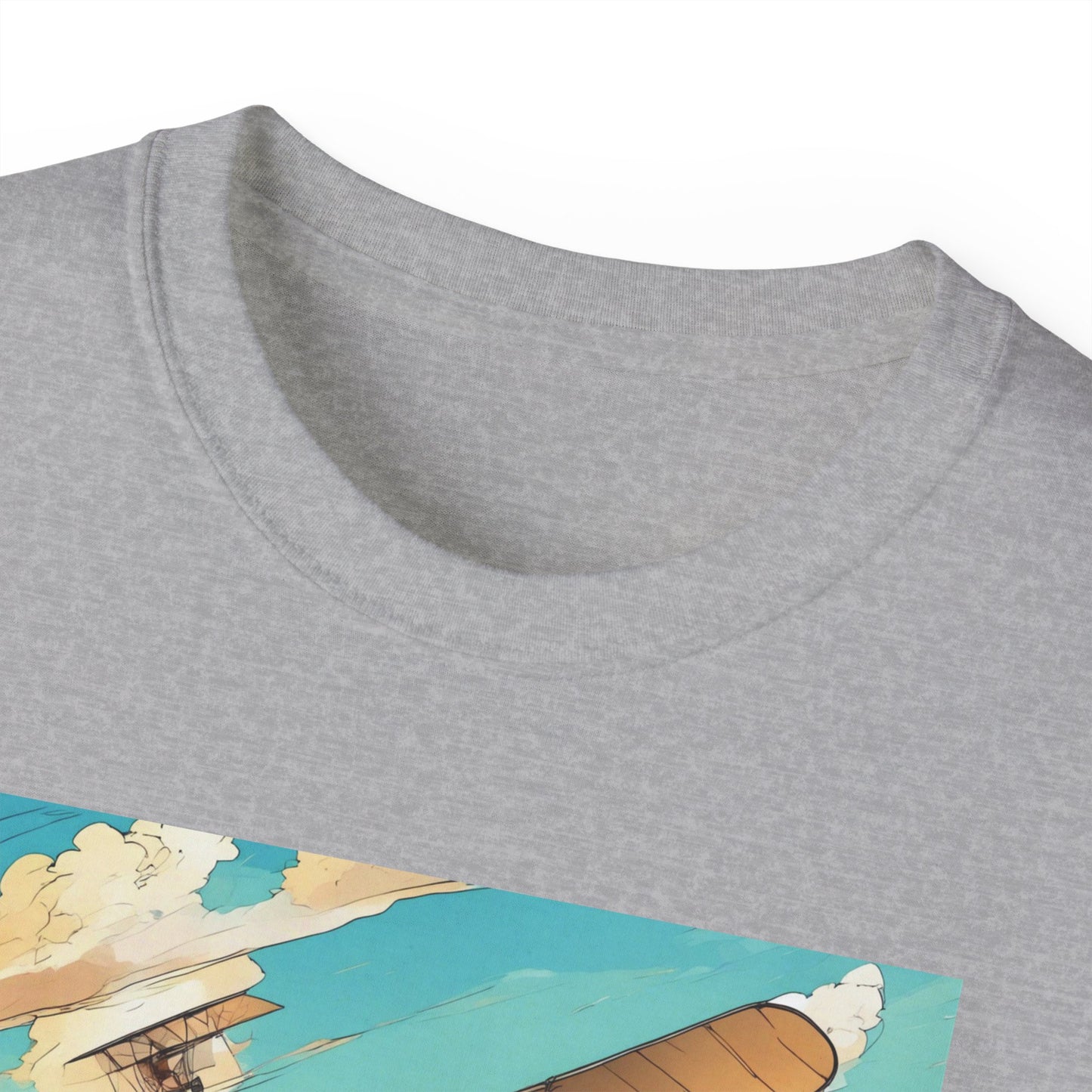 First Human Flight: Wright Brothers' Triumph Unisex Tee