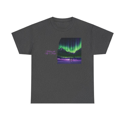 Aurora Borealis: Dance of Lights - Unisex Heavy Cotton Tee