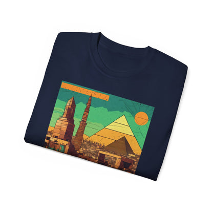 Cairo: Where Time Begins - Unisex Heavy Cotton Tee