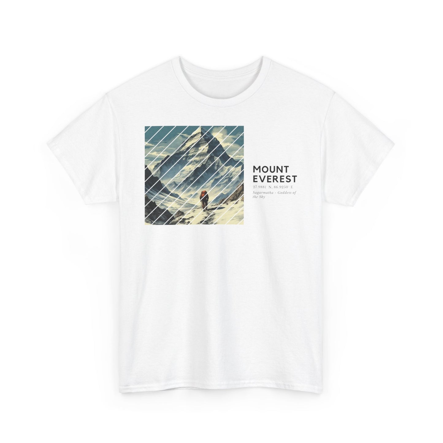 Mount Everest: Eerste Summit Unisex Tribute-T-shirt