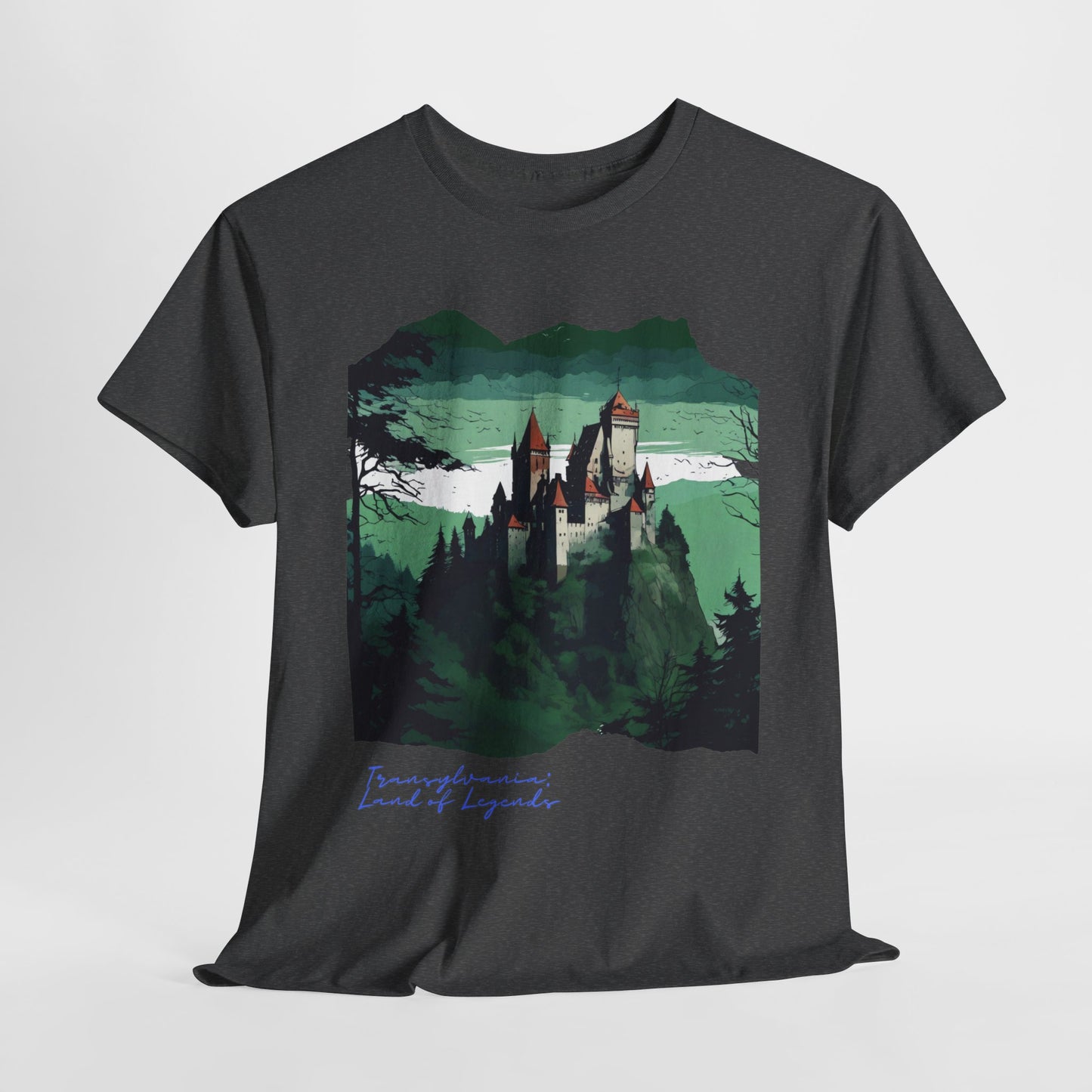 Transylvania: Echoes of Myth - Unisex Heavy Cotton Tee