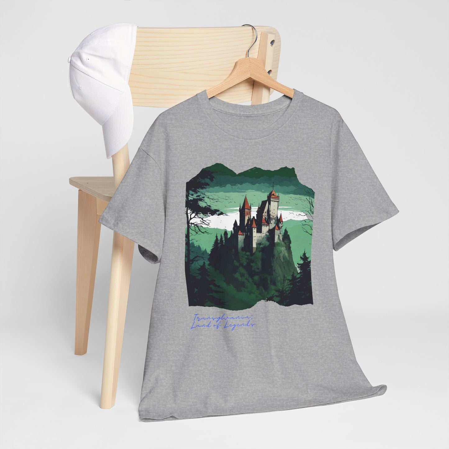 Transylvania: Echoes of Myth - Unisex Heavy Cotton Tee