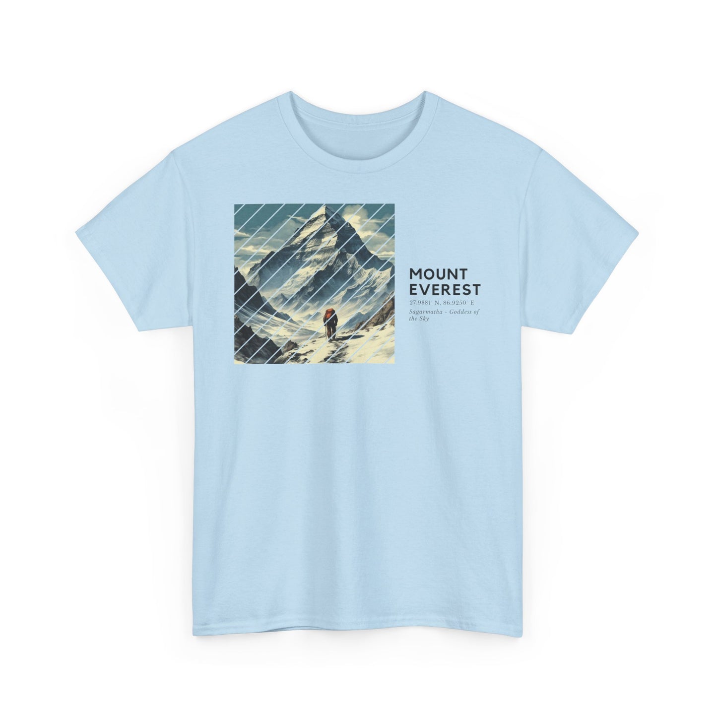 Mount Everest: Eerste Summit Unisex Tribute-T-shirt