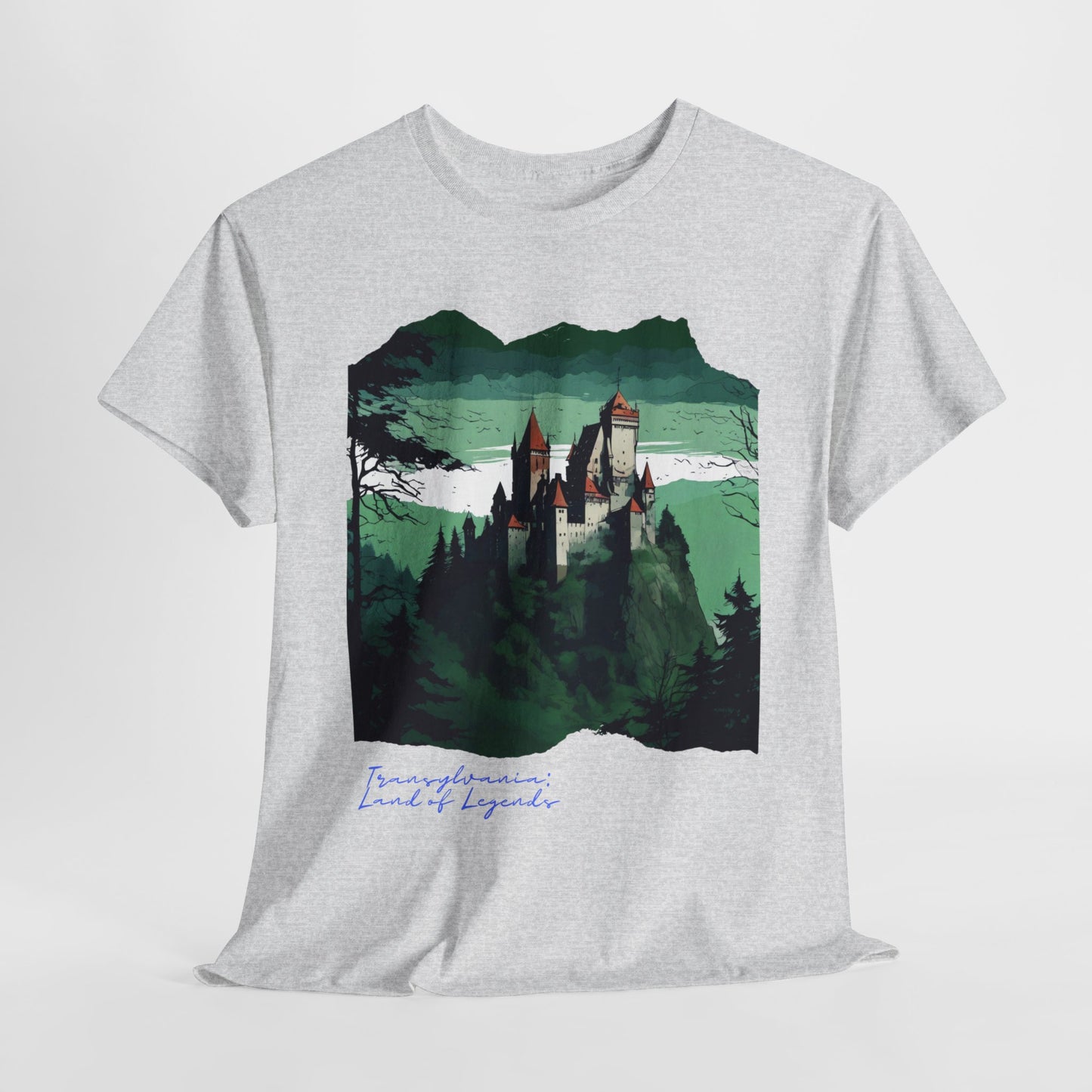 Transylvania: Echoes of Myth - Unisex Heavy Cotton Tee