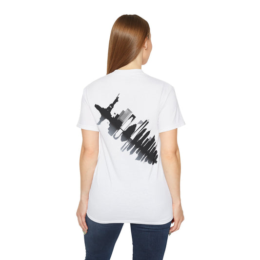 NYC Dreamscape - Unisex Softstyle Tee: Urban Canvas