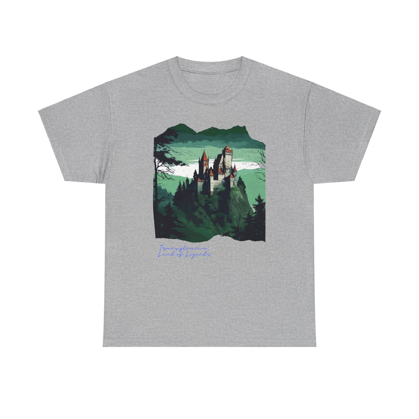 Transylvania: Echoes of Myth - Unisex Heavy Cotton Tee