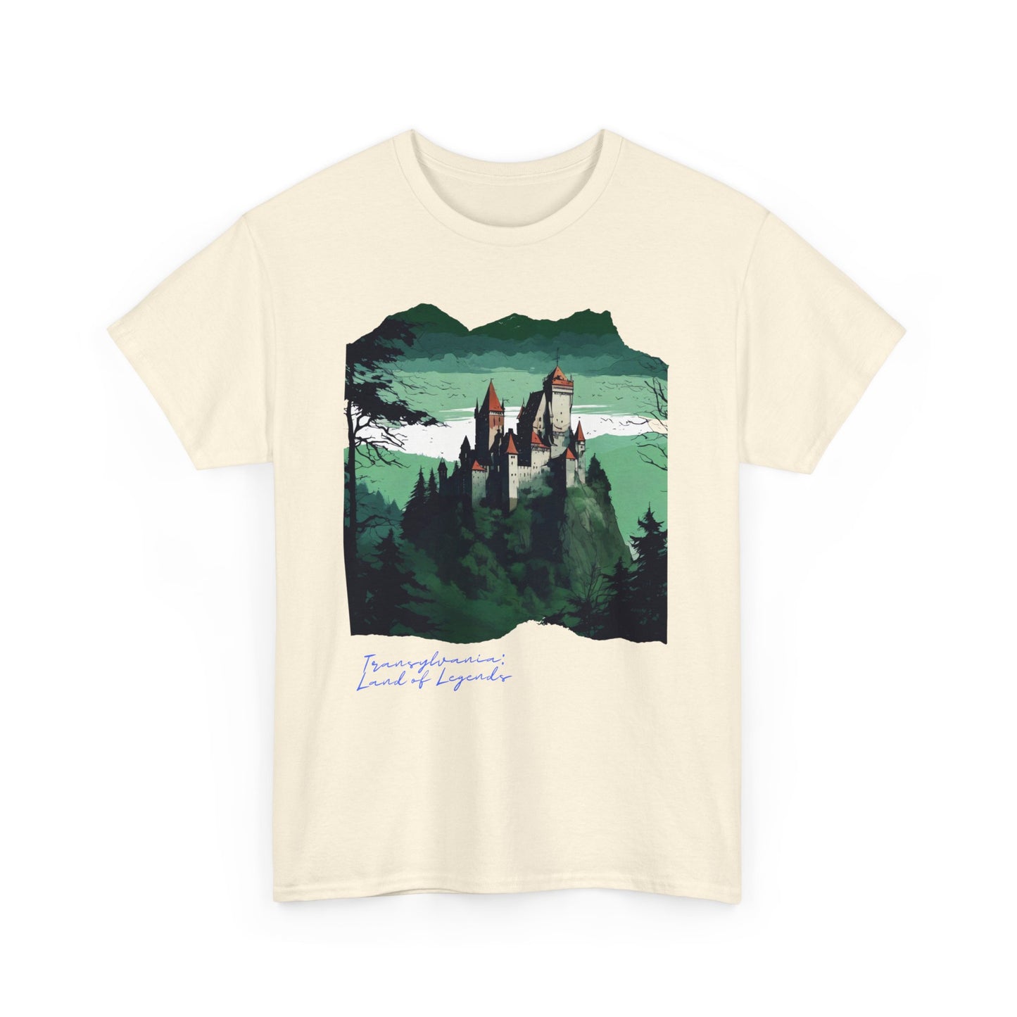 Transylvania: Echoes of Myth - Unisex Heavy Cotton Tee