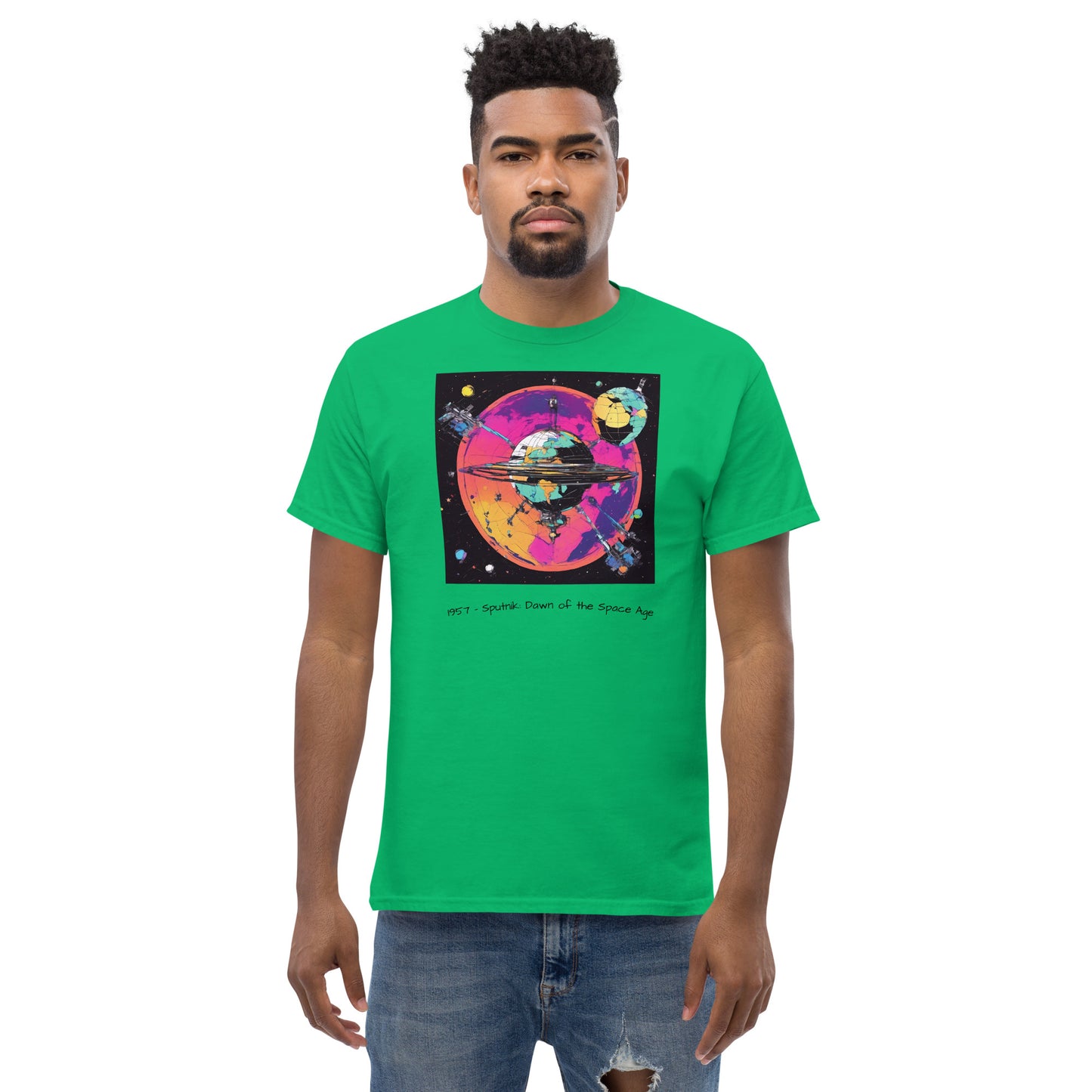 Sputnik: Dawn of the Space Age Unisex classic tee