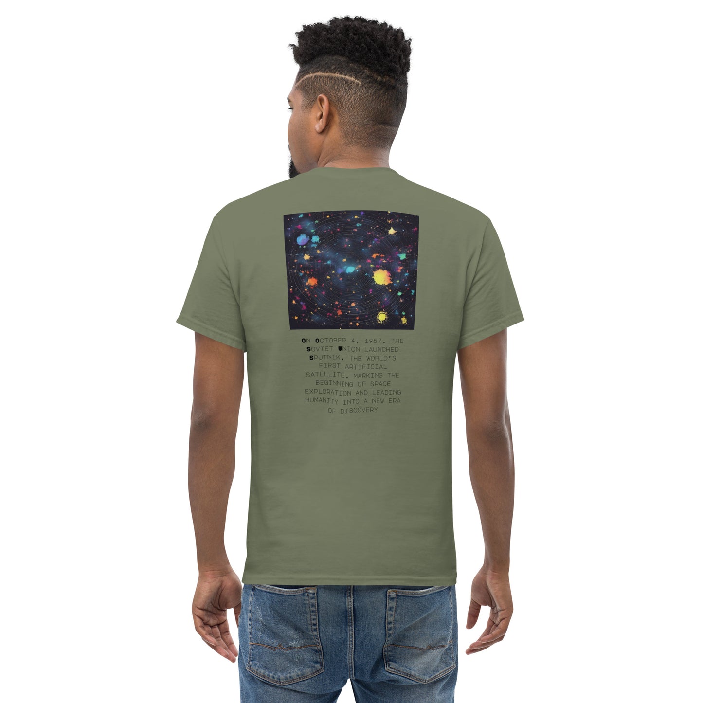 Sputnik: Dawn of the Space Age Unisex classic tee