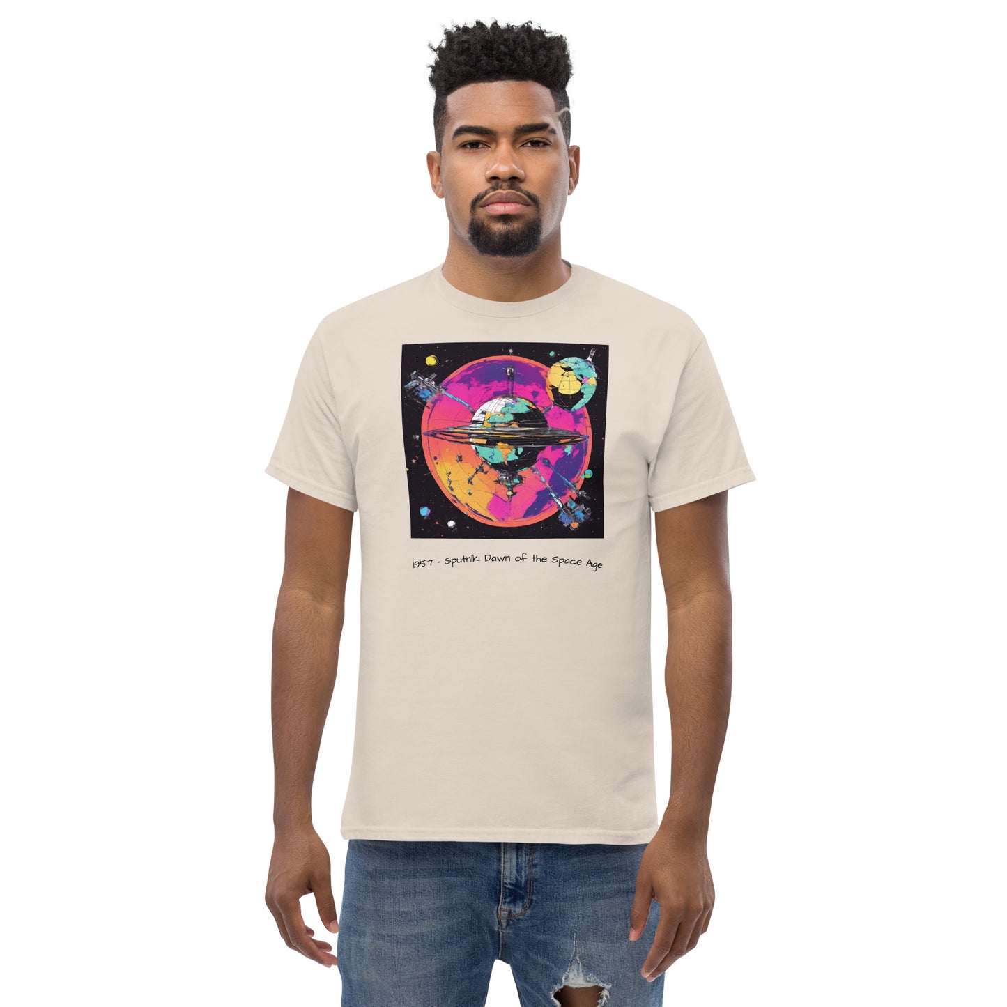 Sputnik: Dawn of the Space Age Unisex classic tee