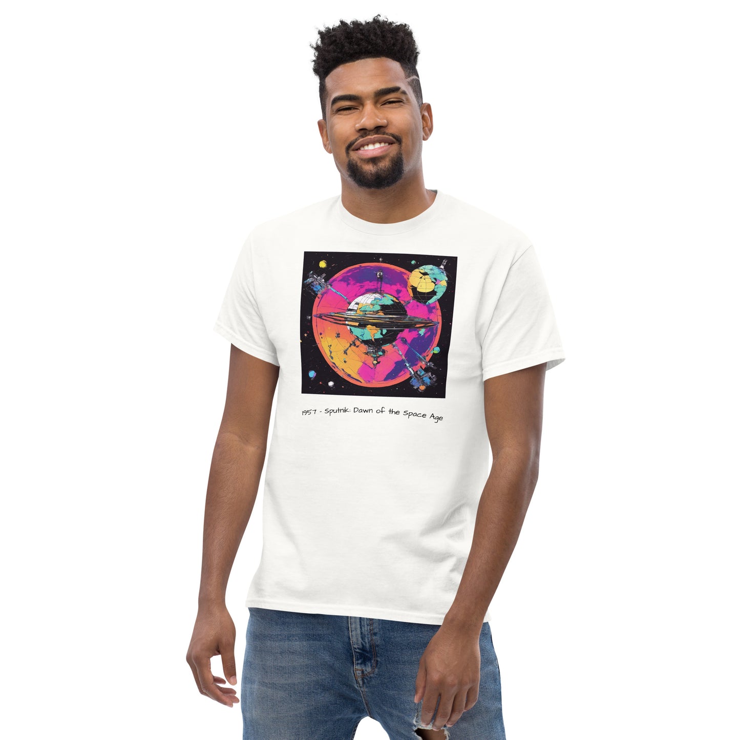 Sputnik: Dawn of the Space Age Unisex classic tee