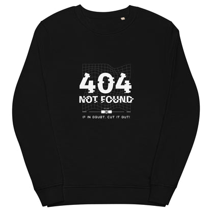 404 Not Found Unisex organic sweatshirt