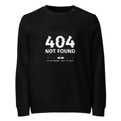 404 Not Found Unisex organic sweatshirt