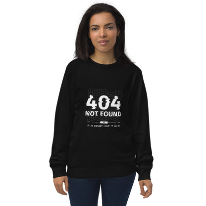 404 Not Found Unisex organic sweatshirt